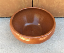 Digoin grès kom bowl kastanje bruin