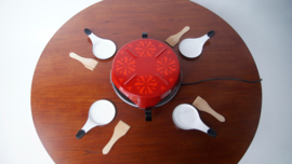 Zwitsers raclette set uit 1960