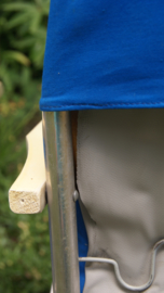 2 verstelbare tuinstoelen