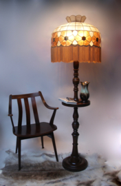 Tiffany glas-in-lood art deco stijl vloerlamp
