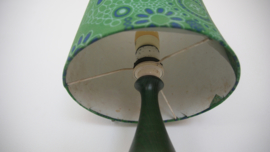 Groen lampje met seventies kap