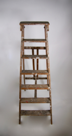 Vintage houten schilderstrap