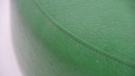 Appelgroene poef