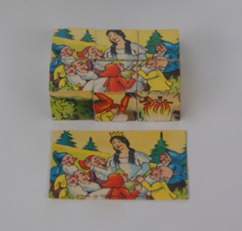 Mini blokpuzzel met sprookjes