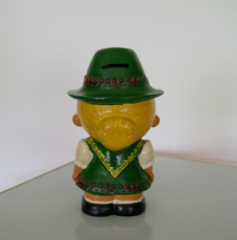 Spaarpot van Tiroler meisje, designed by KGG