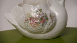 Zwanen bloempotje Brosnic Bone China