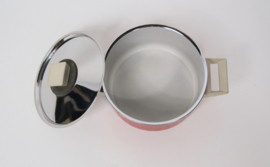 Vintage rode emaille pan SILIT  ∅ 21 cm