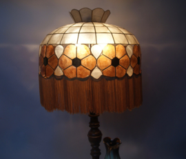 Tiffany glas-in-lood art deco stijl vloerlamp