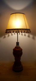 Okergele vintage lamp