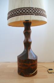 Boomstam vloerlamp