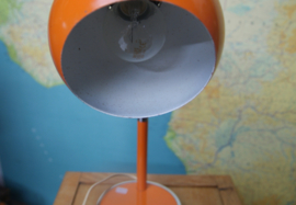 Oranje space age tafellamp