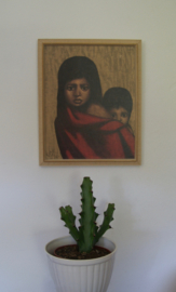 Repro schilderij van 2 kinderen door Beatrix van Belleghem 65
