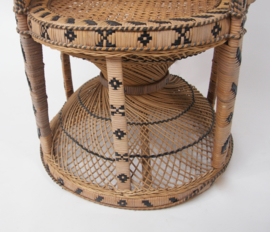Vintage pauwenstoel / peacock chair