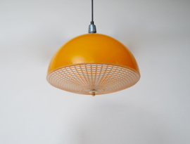 Vintage oranje LAKRO hanglamp