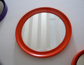Middelgrote oranje spiegel
