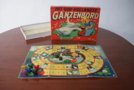 Ganzenbord spel uit 1950