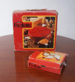 Zwitsers raclette set uit 1960