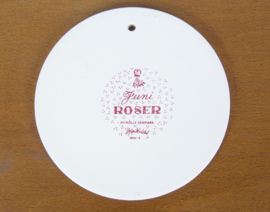 Vintage decoratietegel van Björn Wiinblad Roser
