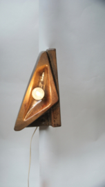 Vintage keramieke wandlamp