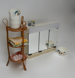 Vintage badkamer/medicijnkast GERDA