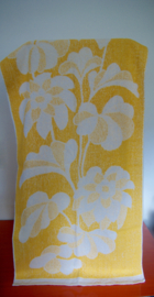 handdoek met bloemprint