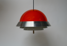 Space age design hanglamp uit de jaren 70