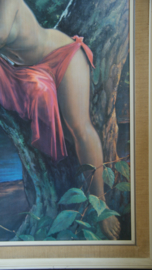 Vintage schilderij J.H.Lynch met lijst
