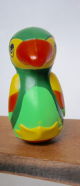 Vintage tuimelaar vogel