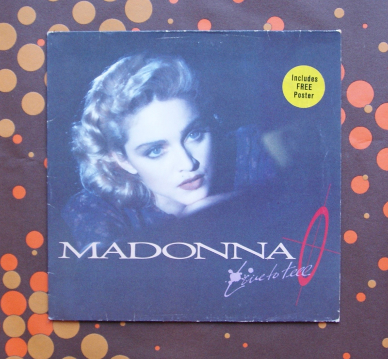 Elpee single Madonna : A live to tell