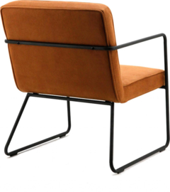 Fauteuil Alpha - Cognac - Stof - By-Boo