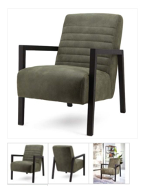 Lars groen fauteuil