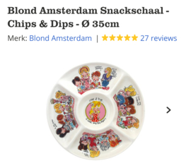 Blond Amsterdam Snackschaal