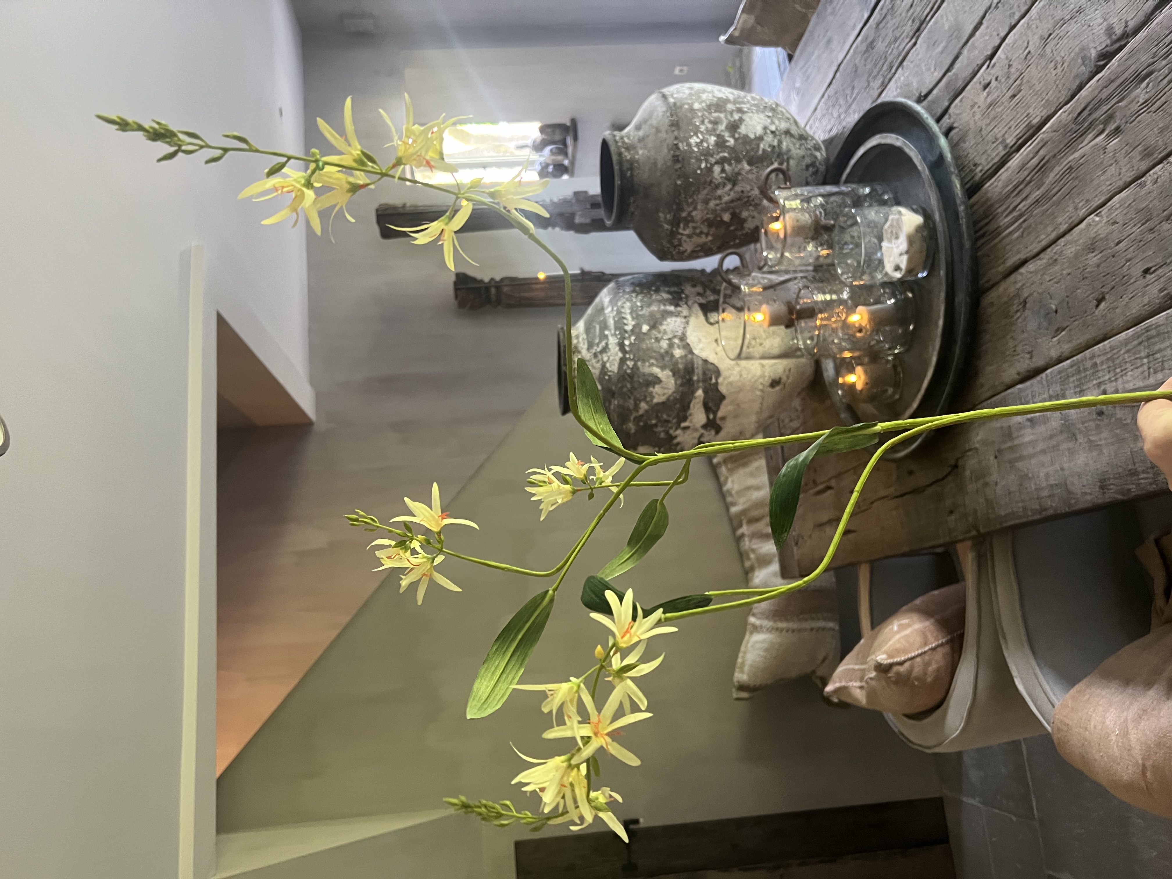 Witgele bloemetjes