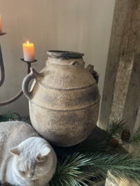 W4 - Unieke, oude Berberkruik, gemberpot