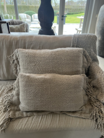 Kussen RUW linnen klein - 'Only for linen lovers' By Puur Wonen