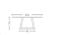 Square Table Dennis