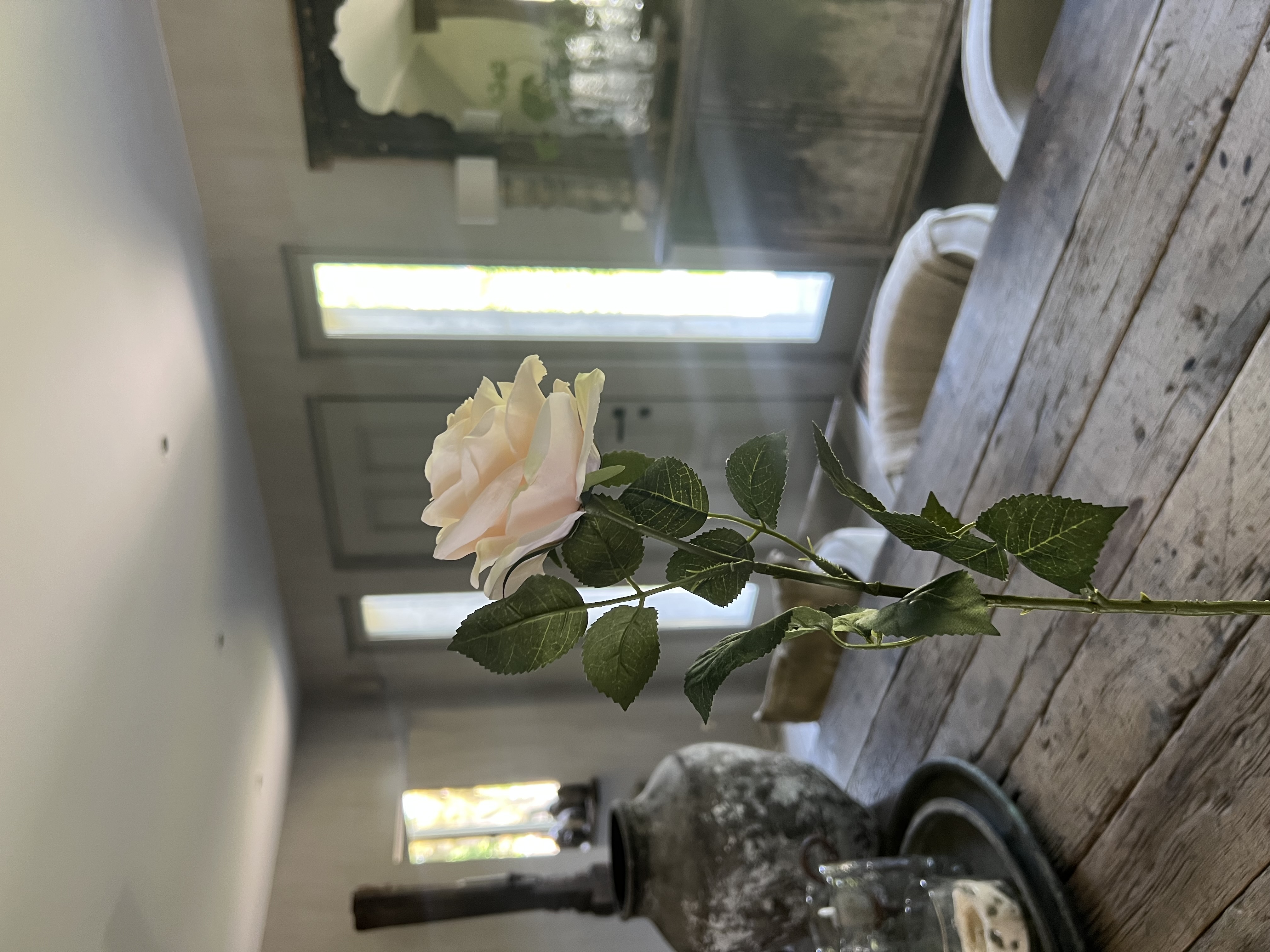 Lichtroze roos deluxe