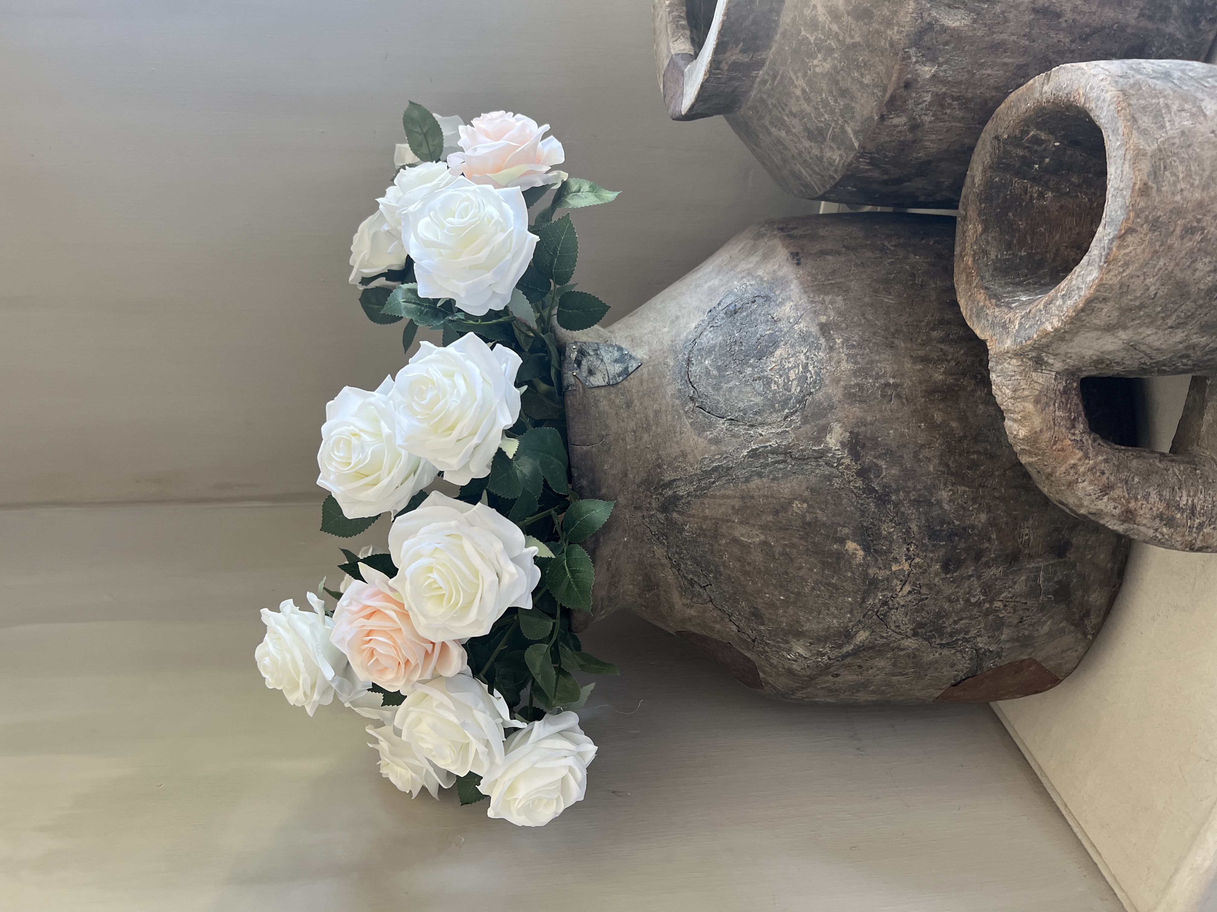 Witte roos deluxe