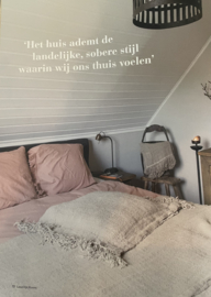 Kussen RUW - 'Only for linen lovers' By Puur Wonen