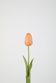 Kunsttulp zacht oranje 44cm