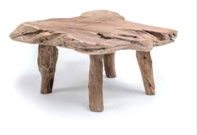 Coffee table natural shape