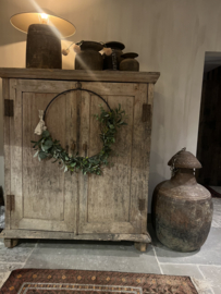 Ring met kunstgroen klein