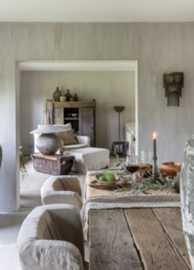 Stoel Sophie promo - 2e hands - 50% - 6 stuks stonewashed linnen - beschadigd