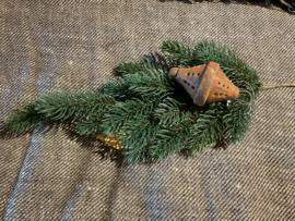 Kerstbal roest klein
