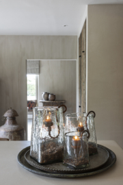 Middenmaat Fien- antieklook glas