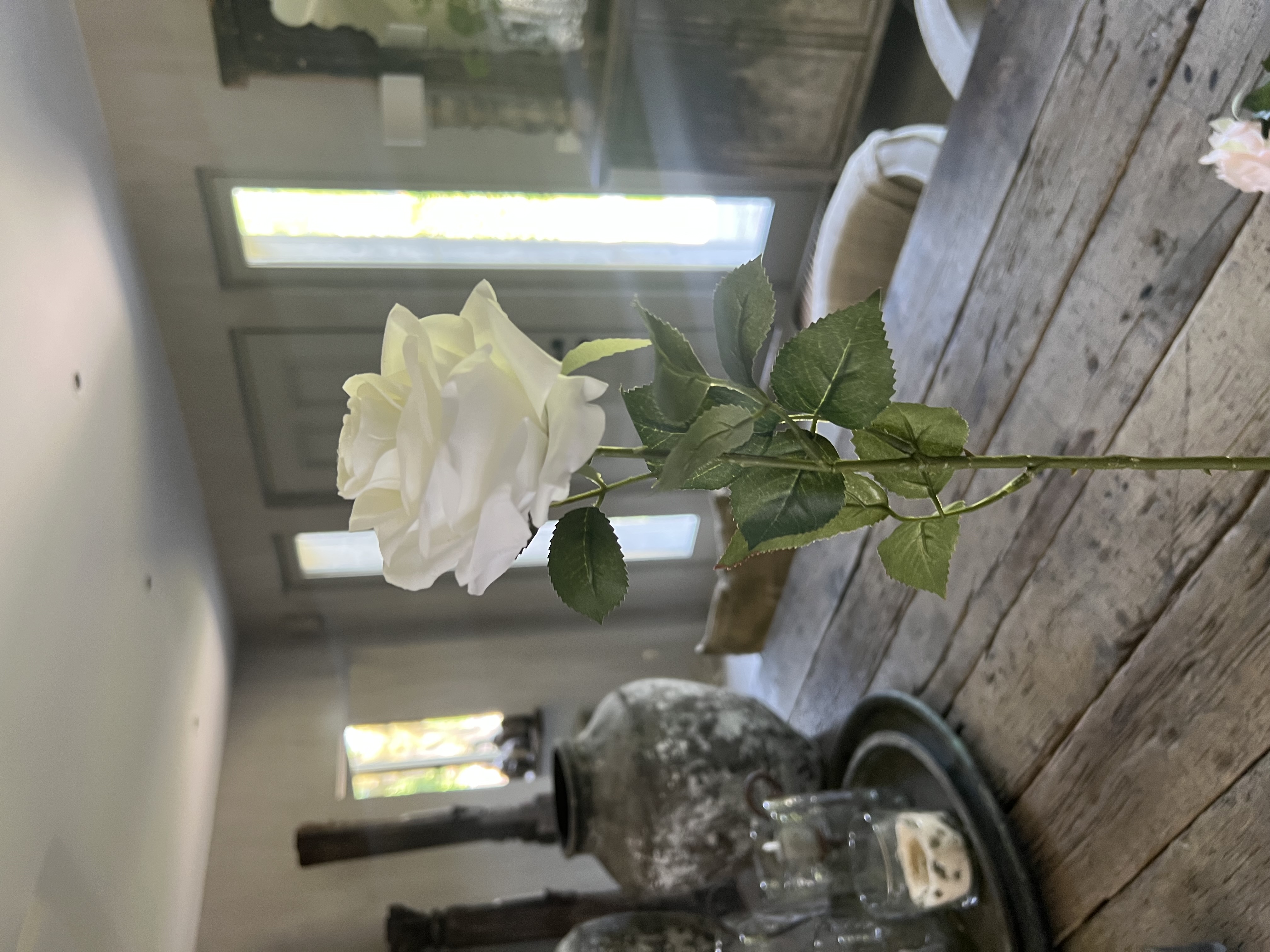 Witte roos deluxe