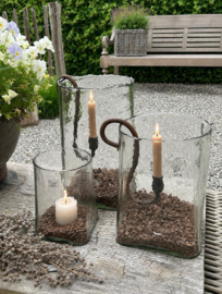 Grote Flor - antiekglas