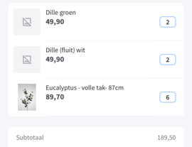 Wild boeket