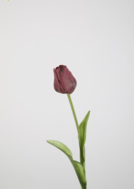 Kunsttulp mauve 41cm