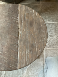 Unieke oude wijntafel  50cm
